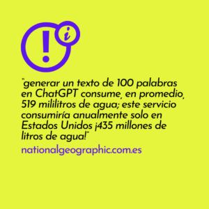 IA generativa-chatgptconsumoagua
